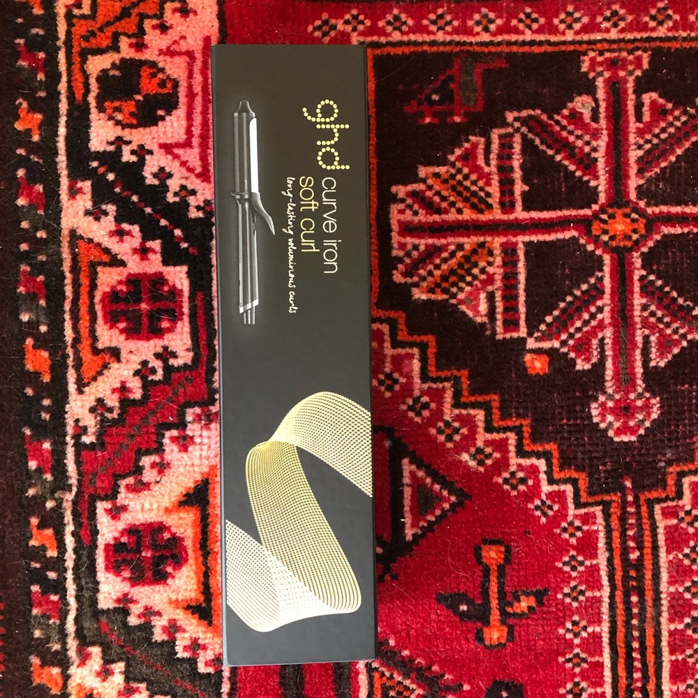 GHD soft curl curling iron
